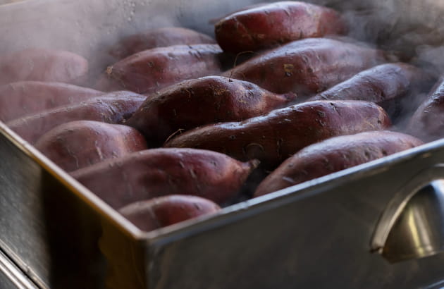 しっとり甘いさつまいも